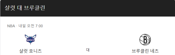 샬럿 호네츠 최근 경기력 분석 및 예상 스코어