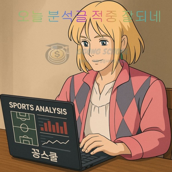 경기 전 분석 예상만 보고 배팅하는 오류를 설명하는 대표 이미지