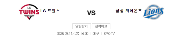 2024년 5월 12일 LG 트윈스 예상 스코어와 베팅 추천